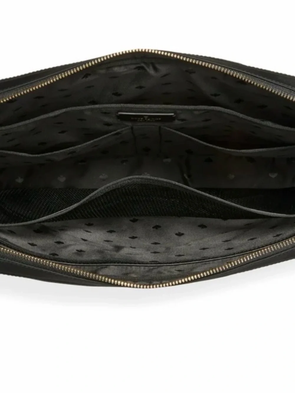 Kate Spade New York Women's Chelsea Nylon Laptop Messenger Handbag (Black NWOT